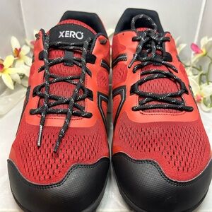 Xero M15 Trail Running Shoes in Red.